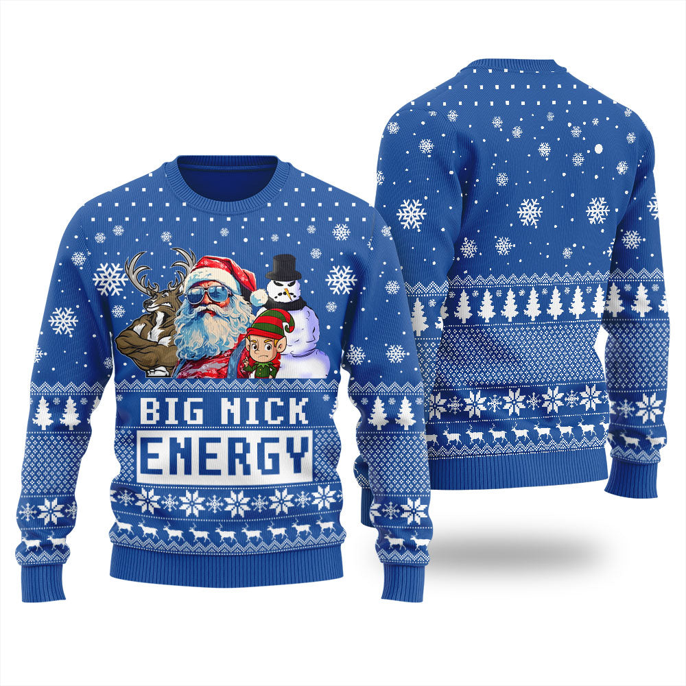 Big Nick Energy Christmas Sweater Women