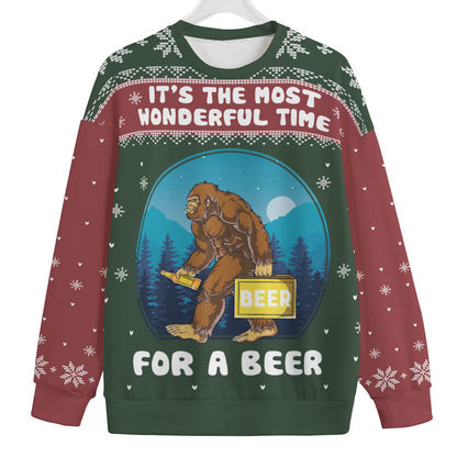 Bigfoot Plus Size Womens Ugly Christmas Sweater