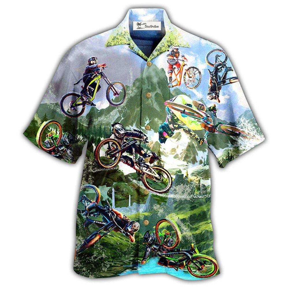 Hawaiian Shirt / Adults / S Bike Don't Follow Me You Won't Make It Cool Style - Hawaiian Shirt 