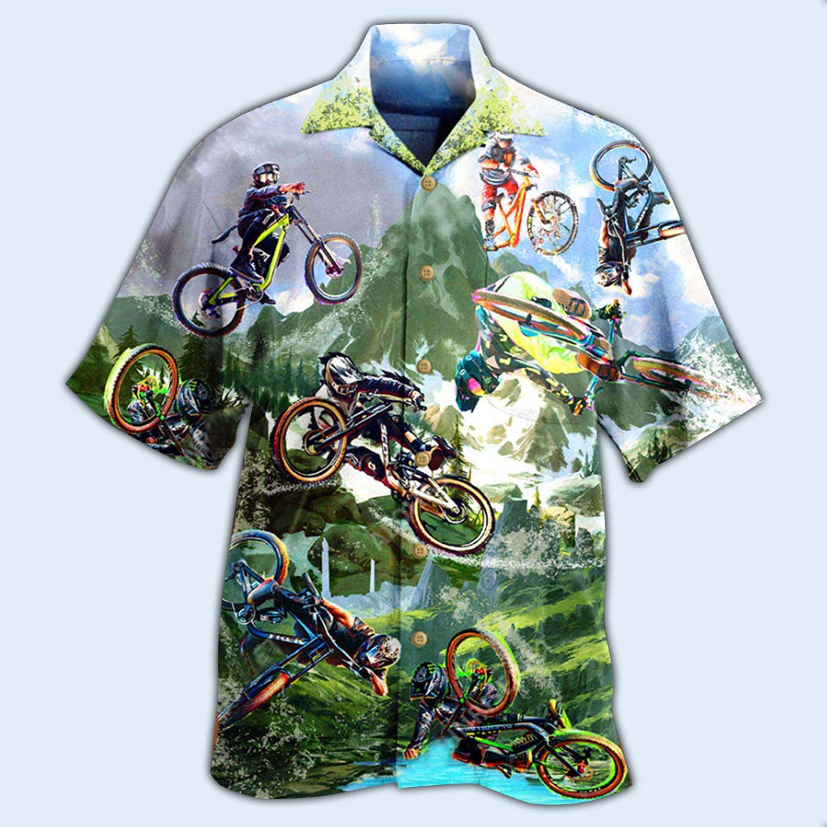 Bike Don't Follow Me You Won't Make It Cool Style - Hawaiian Shirt 