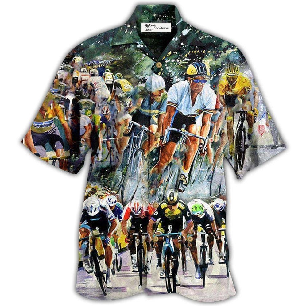 Hawaiian Shirt / Adults / S Bike Just Enjoy The Ride Road Bicycle Racing So Funny - Hawaiian Shirt 