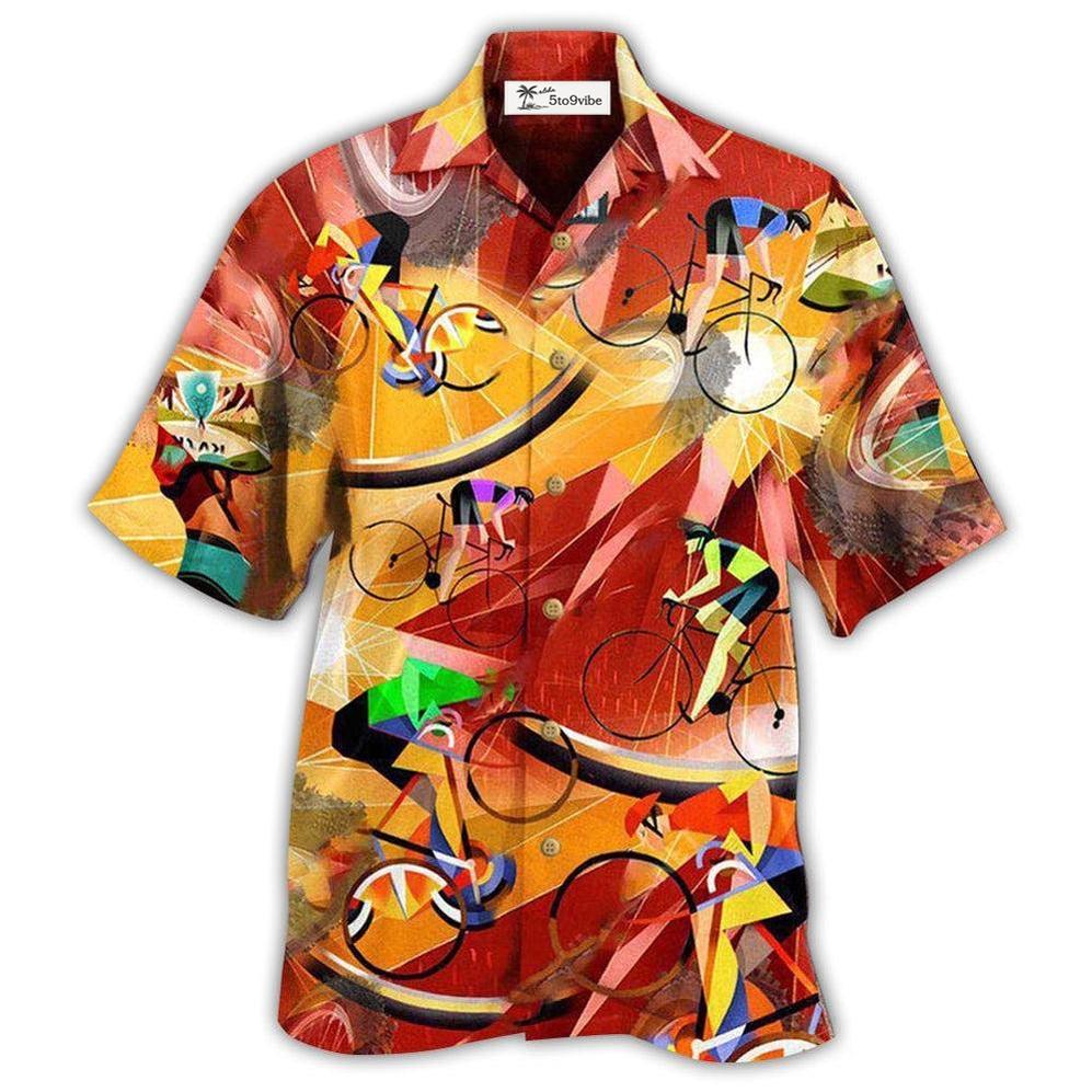 Hawaiian Shirt / Adults / S Bike Real Men Don't Need Motorbicycle - Hawaiian Shirt 