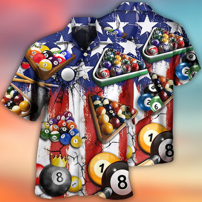 Billiard Independence Day - Hawaiian Shirt 