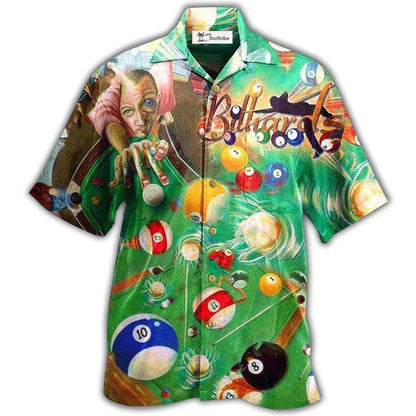 Hawaiian Shirt / Adults / S Billiard It Worked In My Head - Hawaiian Shirt 
