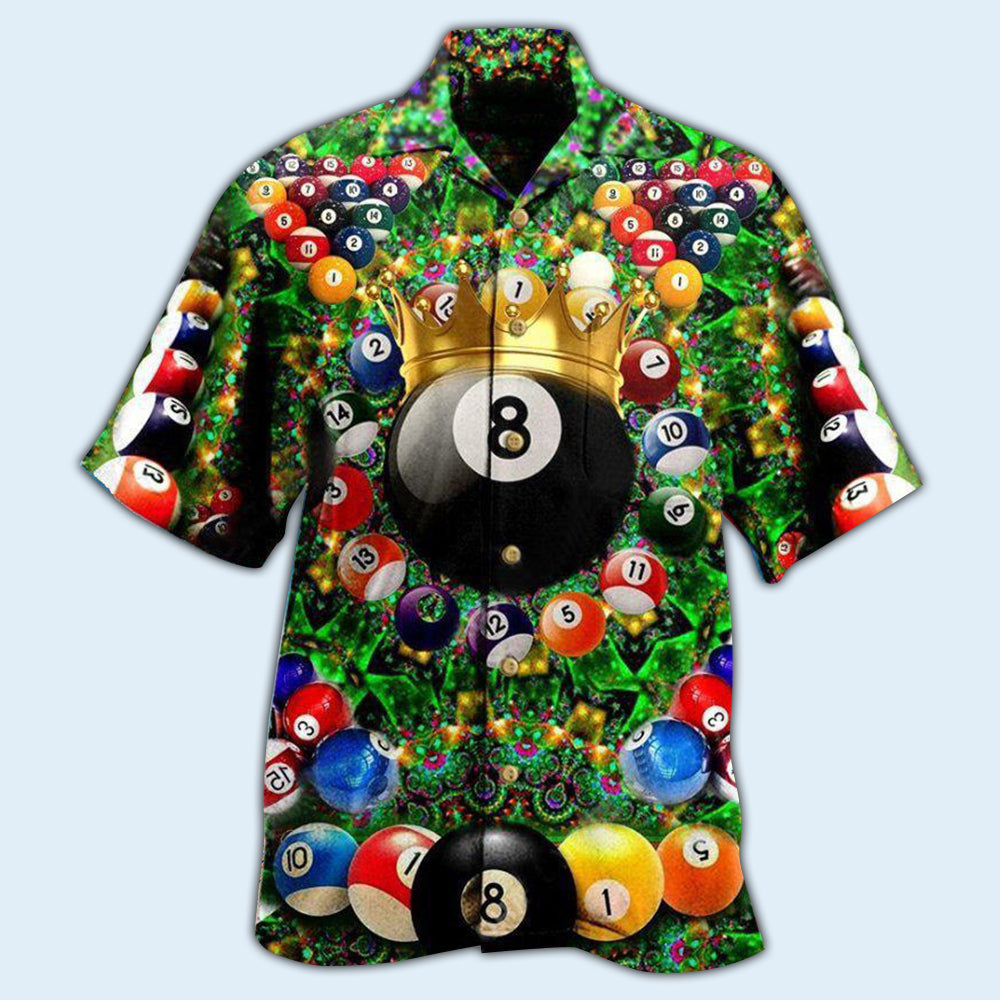 Billiard Warning Pool On Duty - Hawaiian Shirt 