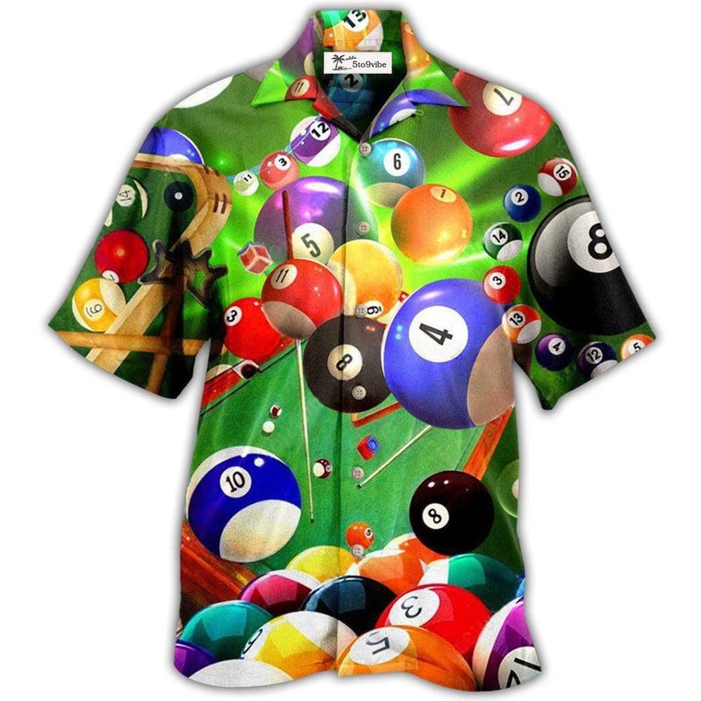 Hawaiian Shirt / Adults / S Billiard Where's The Cue Ball - Hawaiian Shirt 