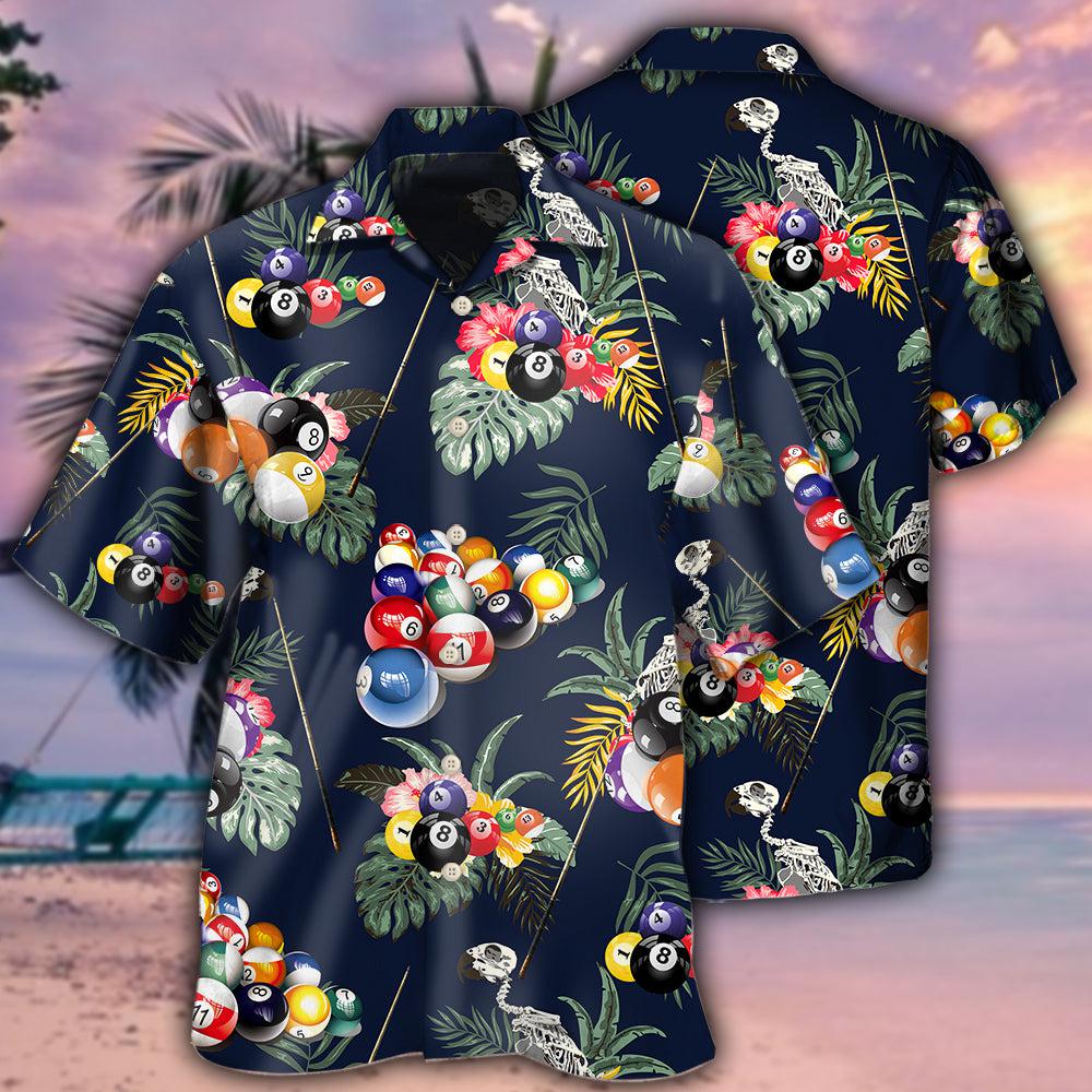 Billiard Tropical Leaf Style - Hawaiian Shirt 