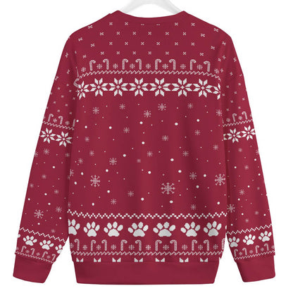 Black Cat Plus Size Ugly Christmas Sweater