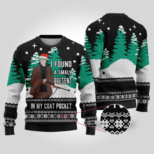 Black Lucas The Hunt Funny Ugly Christmas Sweater - Funny Ugly Christmas Sweater