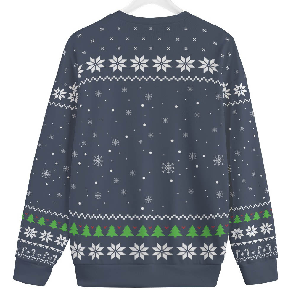 Black Santa Barry Wood Big And Tall Ugly Christmas Sweater