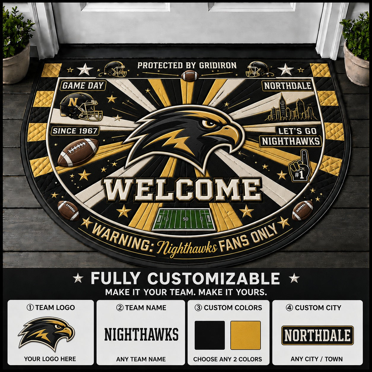 Black / Gold