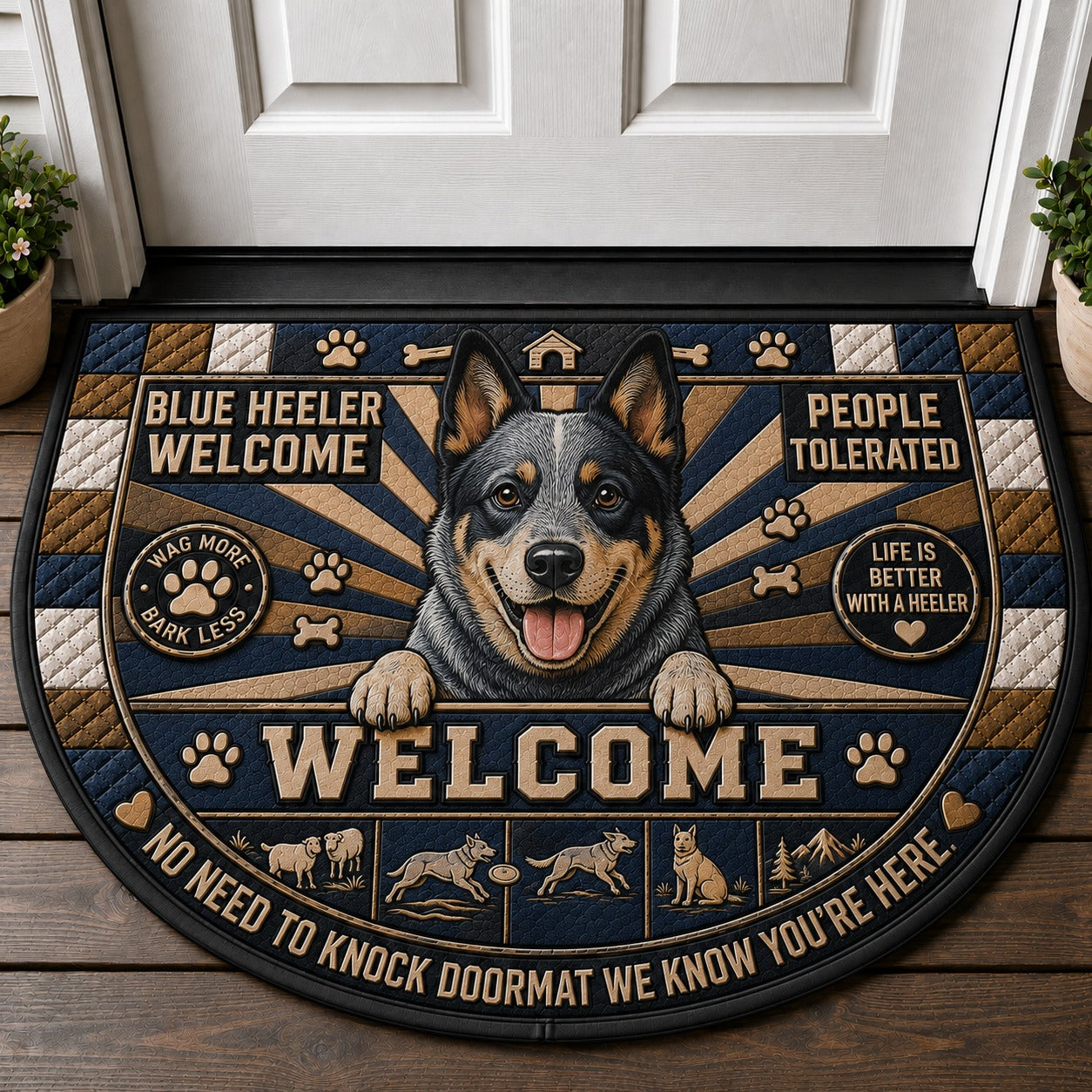 Alfombra personalizada de bienvenida premium de equipo de la MLB – Felpudo de béisbol personalizado
