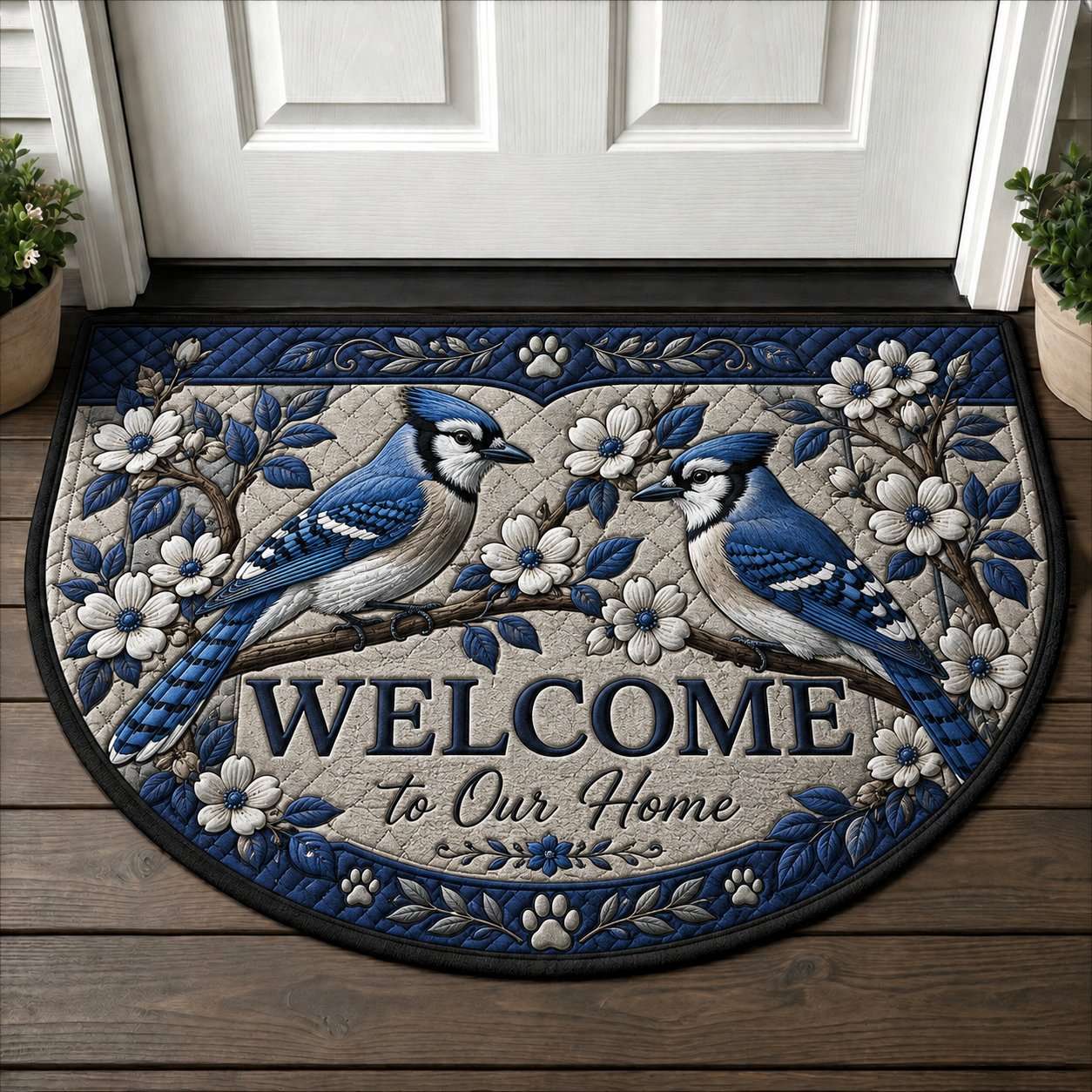 Buffalo Welcome Mat – Wild and Free Rustic Nature Doormat - 5to9vibe
