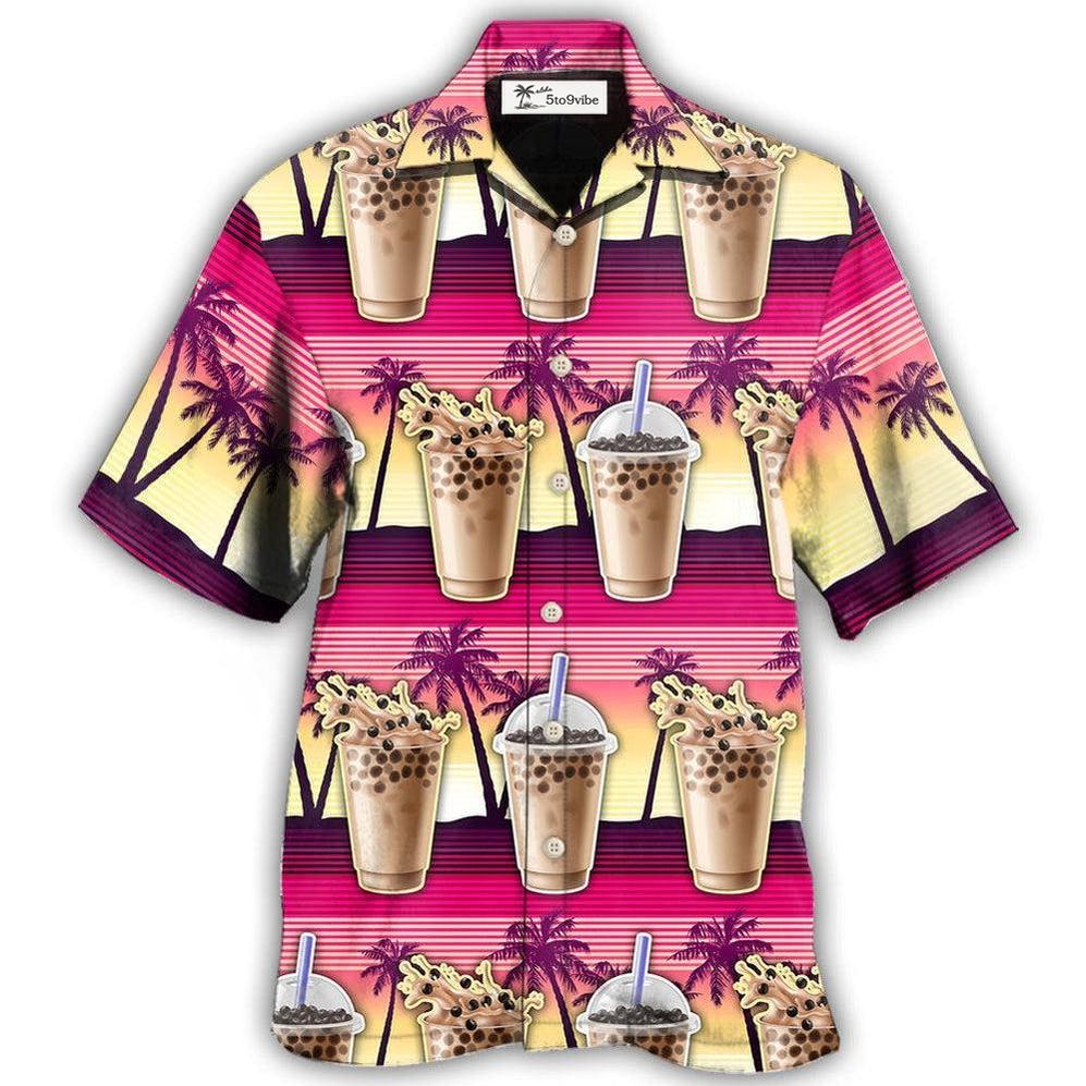 Hawaiian Shirt / Adults / S Boba Milk Tea Welcome To Summer - Hawaiian Shirt 