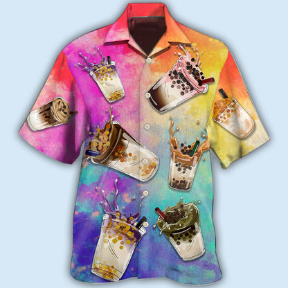 Tea Milktea Boba Milktea Style - Hawaiian Shirt 