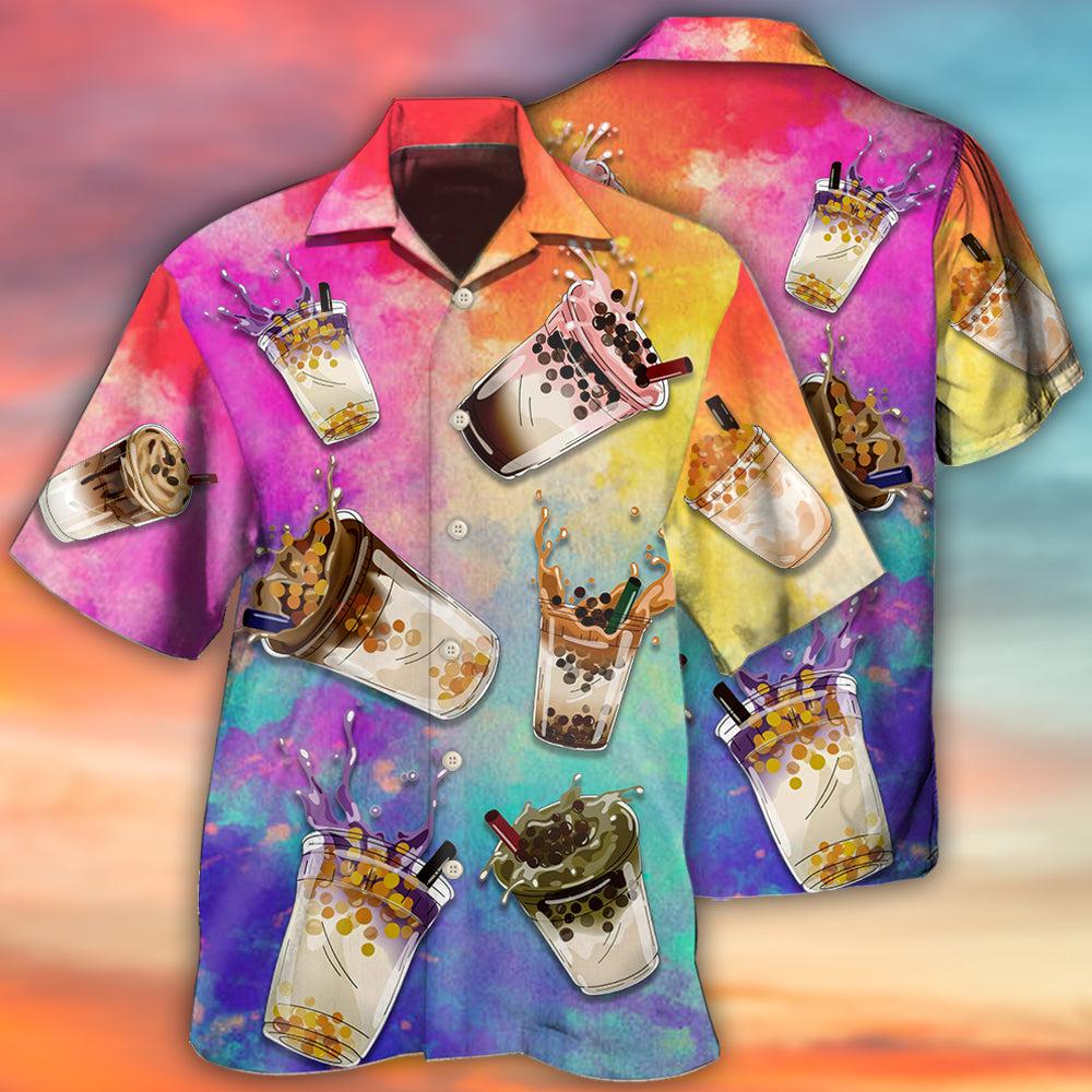 Tea Milktea Boba Milktea Style - Hawaiian Shirt 