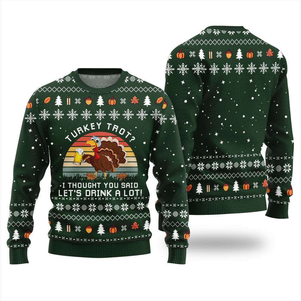 Bold Thanksgiving Ugly Sweater for Party Lovers