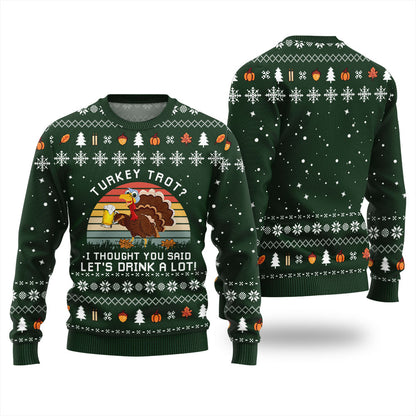 Bold Thanksgiving Ugly Sweater for Party Lovers