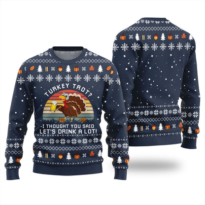 Bold Thanksgiving Ugly Sweater for Party Lovers
