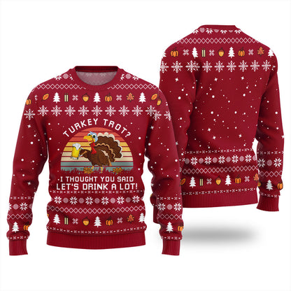Bold Thanksgiving Ugly Sweater for Party Lovers