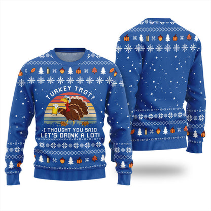 Bold Thanksgiving Ugly Sweater for Party Lovers