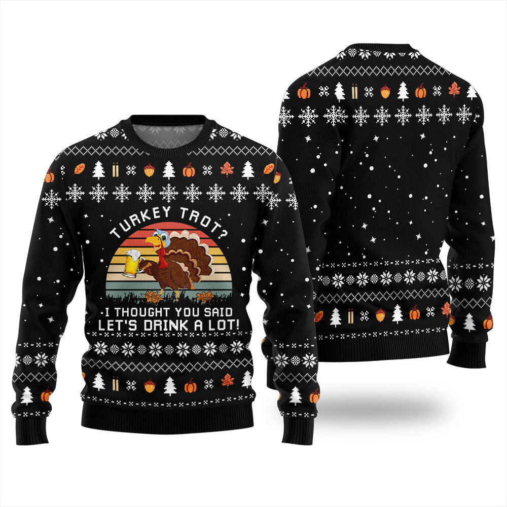 Bold Thanksgiving Ugly Sweater for Party Lovers