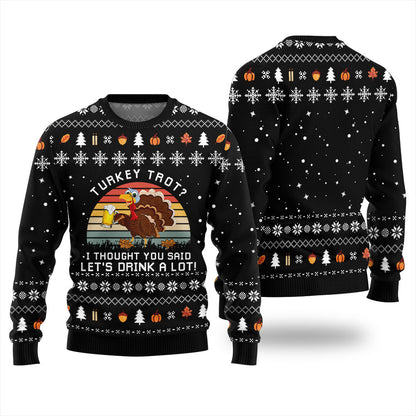 Bold Thanksgiving Ugly Sweater for Party Lovers