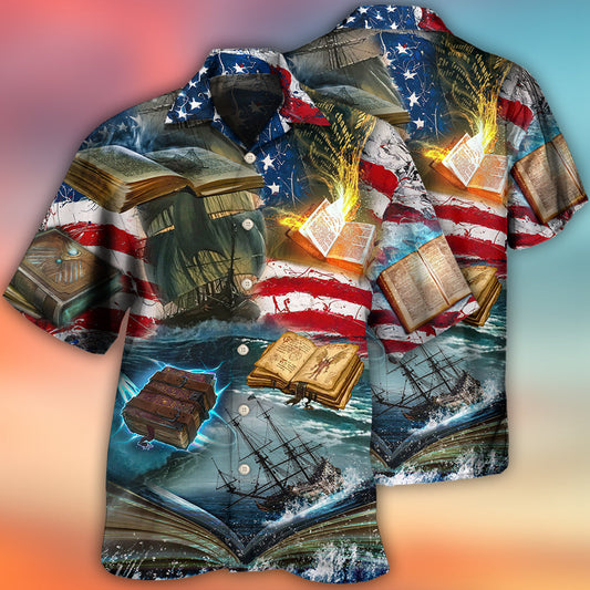 Book Independence Day - Hawaiian Shirt 