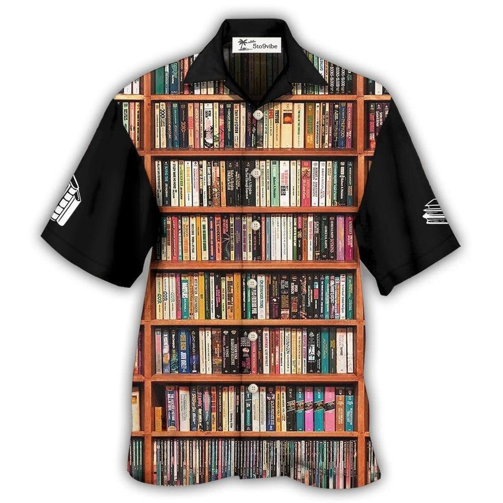 Hawaiian Shirt / Adults / S Book I Love Reading - Hawaiian Shirt 
