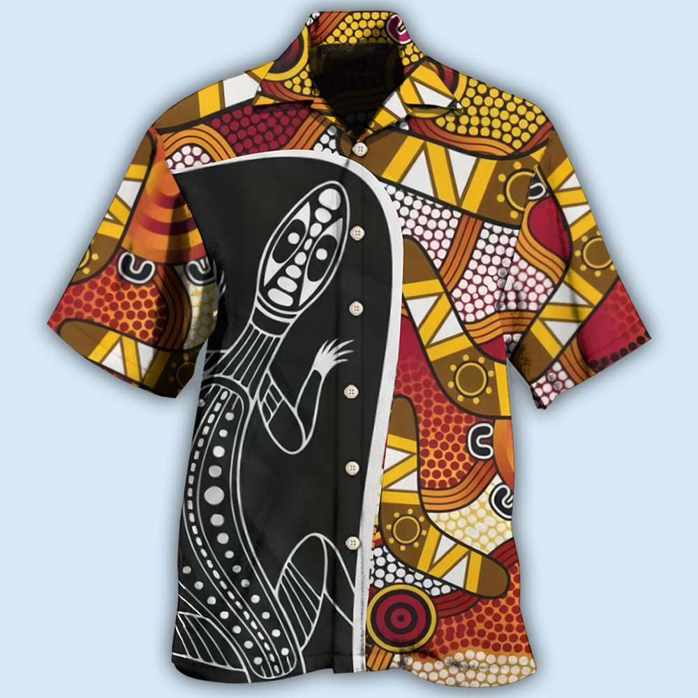 Lizard Boomerang Style - Hawaiian Shirt 
