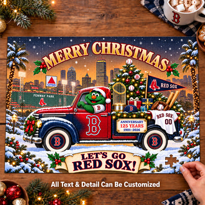 Baseball team Style 05 Jigsaw Puzzle mockup | 5To9Vibe