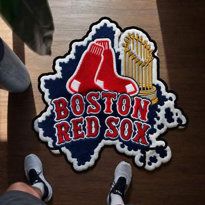 Alfombra personalizada de bienvenida premium de equipo de la MLB – Felpudo de béisbol personalizado