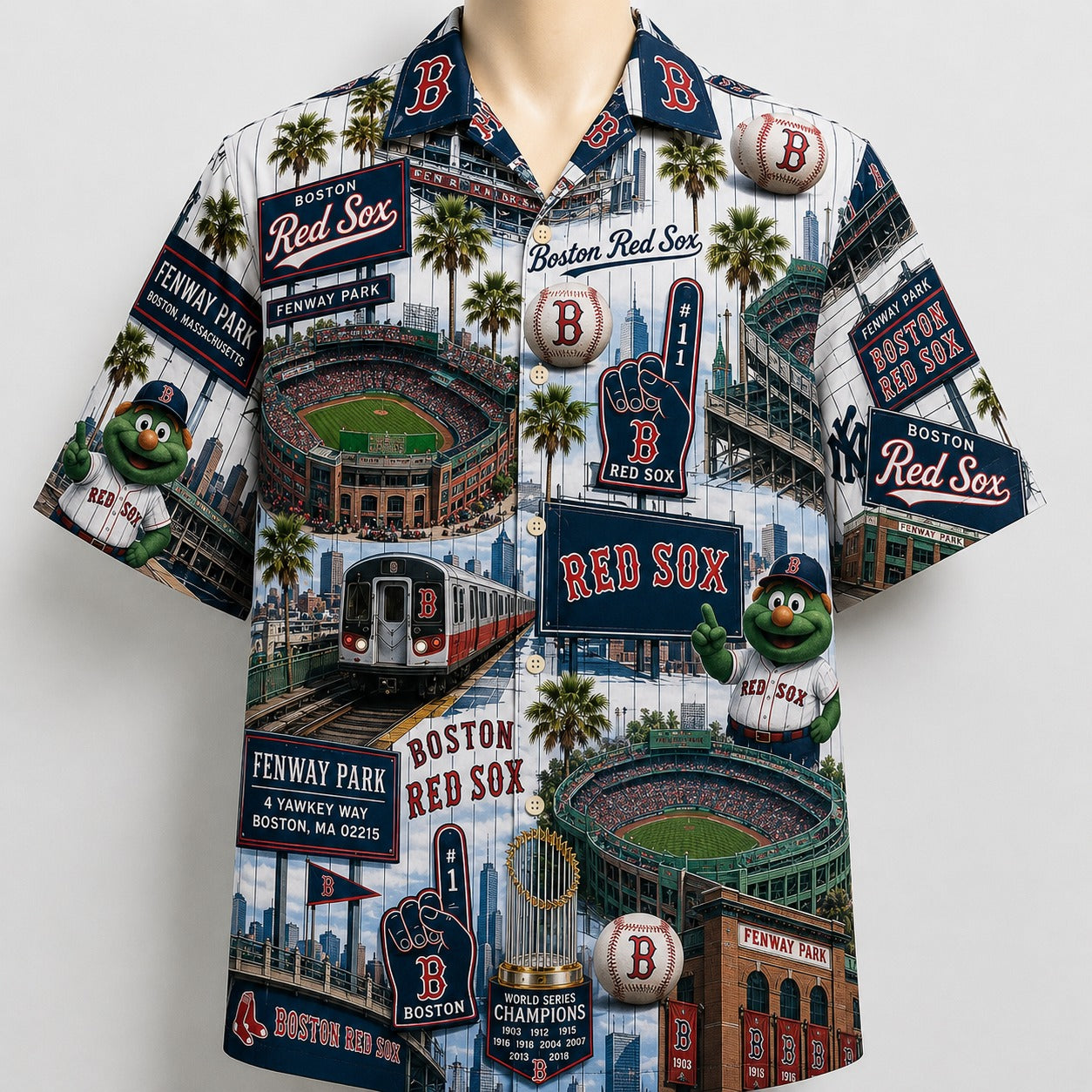 All Baseball Teams Iconic Moments Aloha Shirt for Baseball Fans Button Up Unisex Hawaiian Shirt For Men and Women
