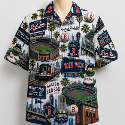 All Baseball Teams Iconic Moments Aloha Shirt for Baseball Fans Button Up Unisex Hawaiian Shirt For Men and Women