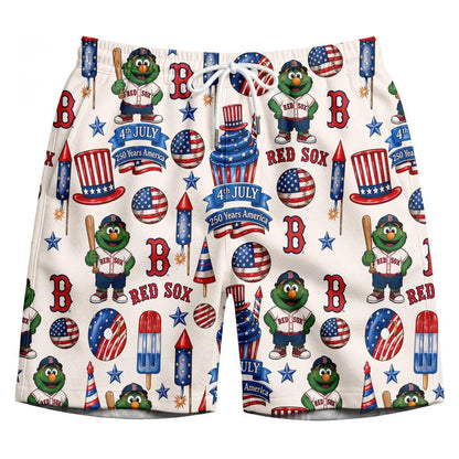 All Baseball Team 4th July 250 Years Anniversary America Premium Unisex Hawaiian Shirt For Men and Women