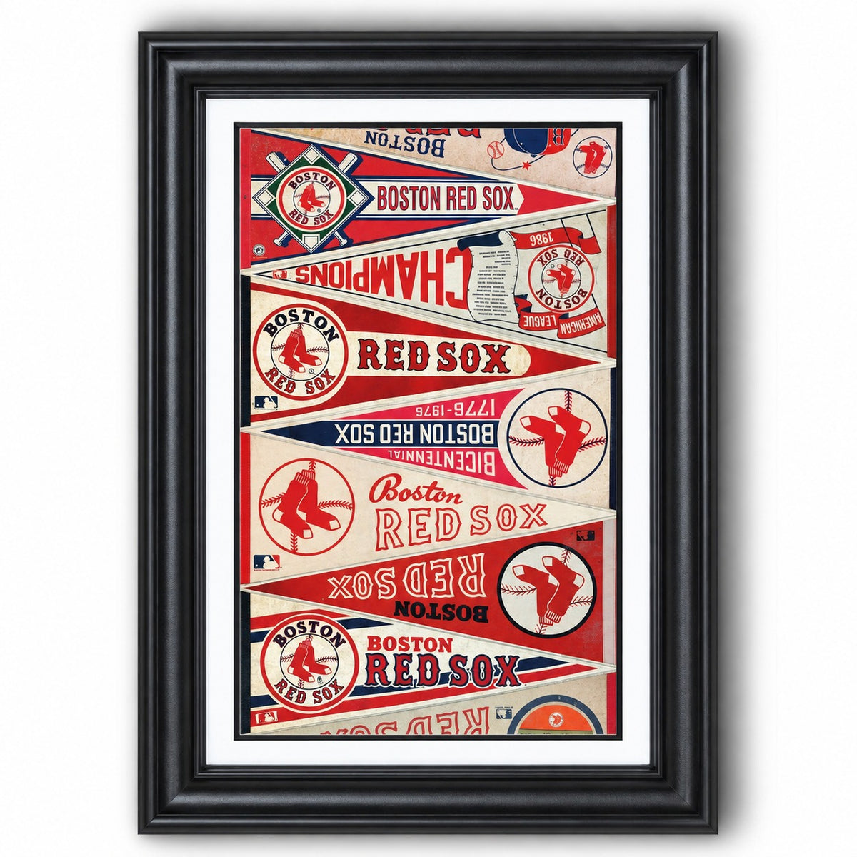 All Baseball Teams Vintage Anniversary For Baseball Fans Poster No Frame - Vertical Poster - 5to9vibe