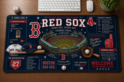 All Baseball Franchise History Stadiums Masterplan Desk Mat Mouse Pad Plus Size - 5to9vibe