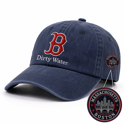 Baseball Team Slogan Cap All Teams Embroidered Logo Premium Wash Cap