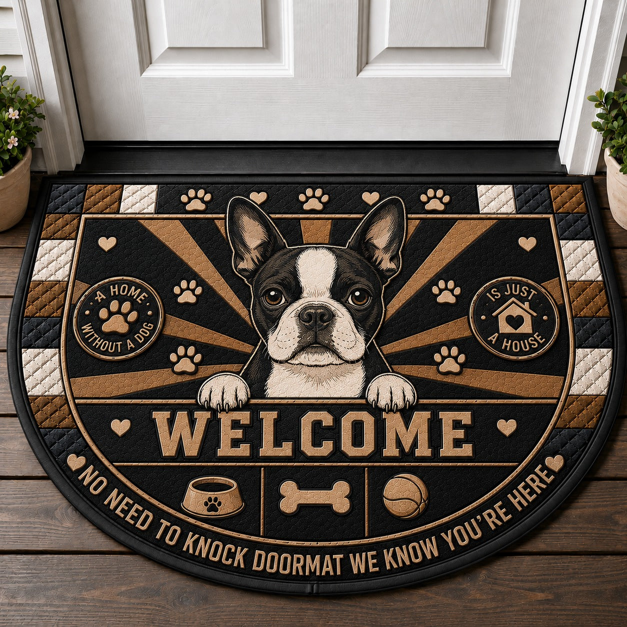 Alfombra personalizada de bienvenida premium de equipo de la MLB – Felpudo de béisbol personalizado