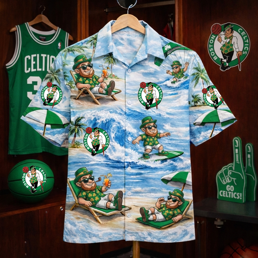 BC Basketball Mascot Beach Viber Unisex Hawaiian Shirt For Men & Women