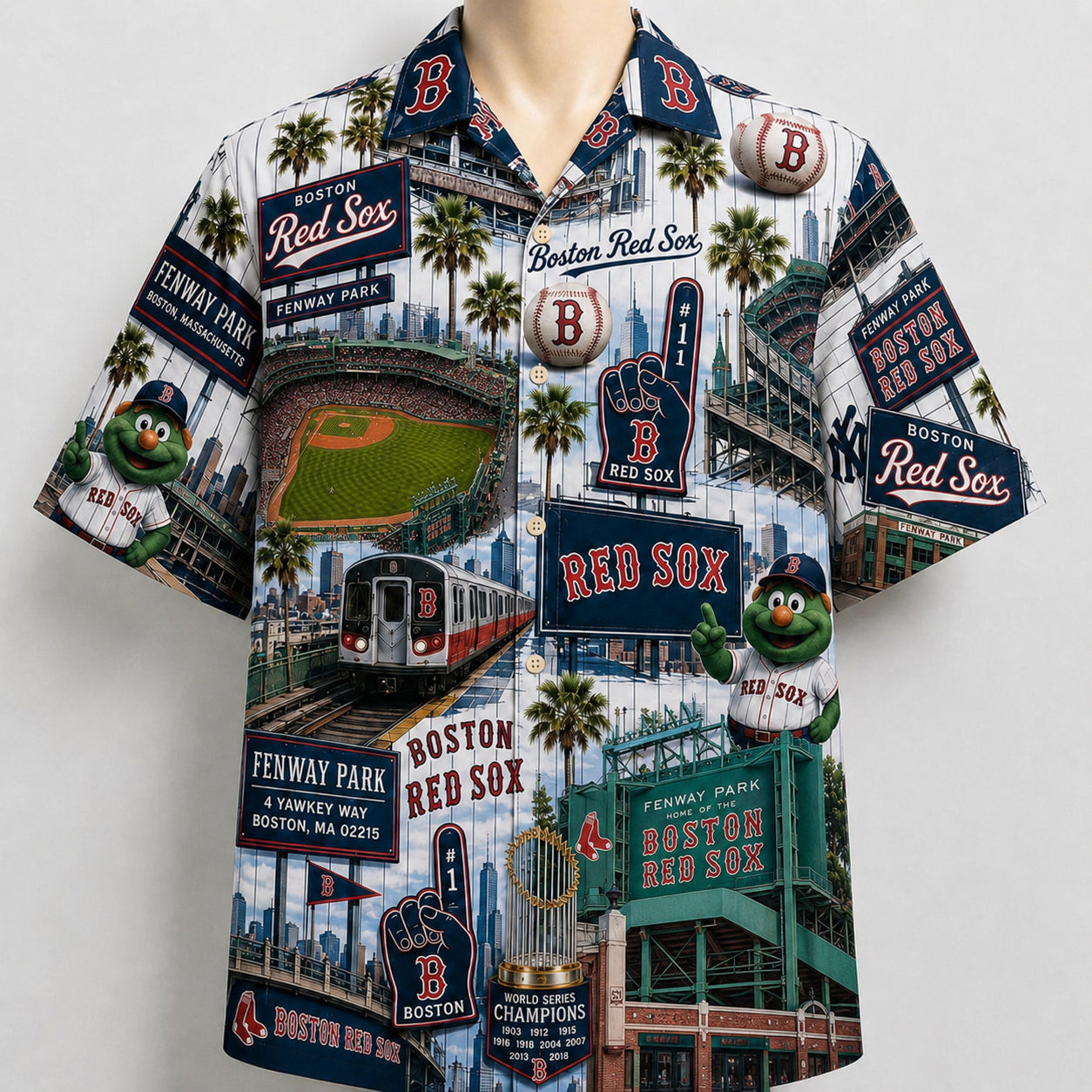 All Baseball Teams Iconic Moments Aloha Shirt for Baseball Fans Button-Up Unisex Hawaiian Shirt For Men and Women