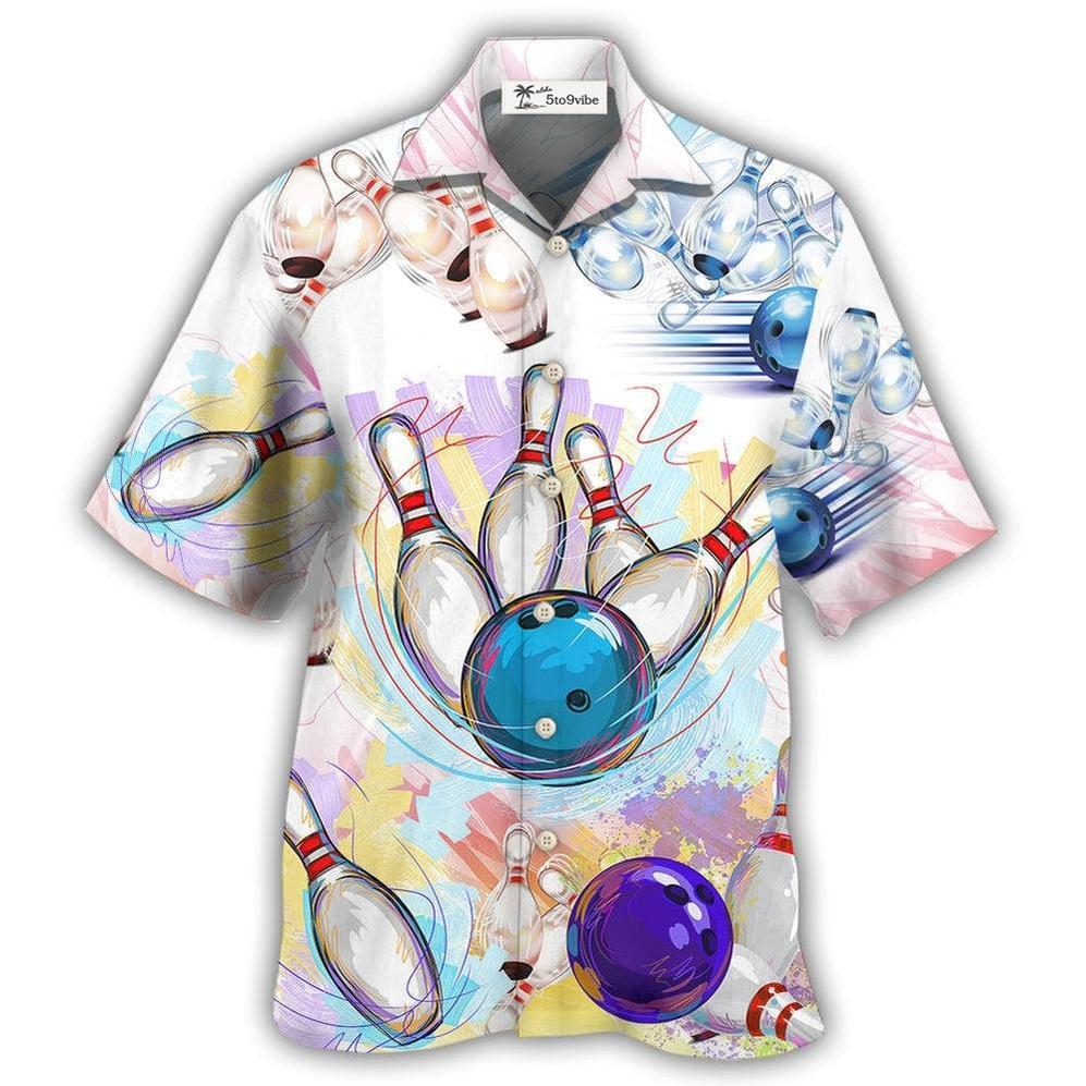 Hawaiian Shirt / Adults / S Bowling Art - Hawaiian Shirt 