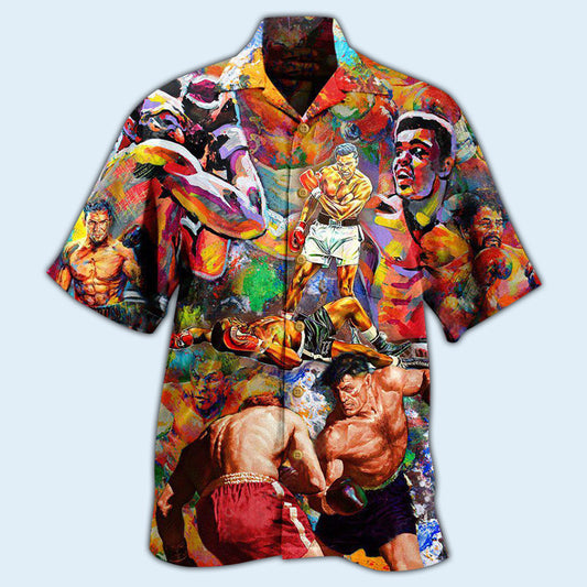 Boxing Is My Therapy Mix Color - Hawaiian Shirt 