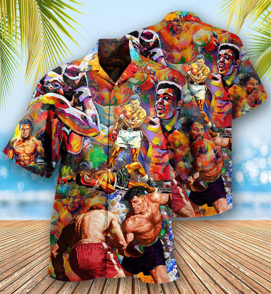 Boxing Is My Therapy Mix Color - Hawaiian Shirt 