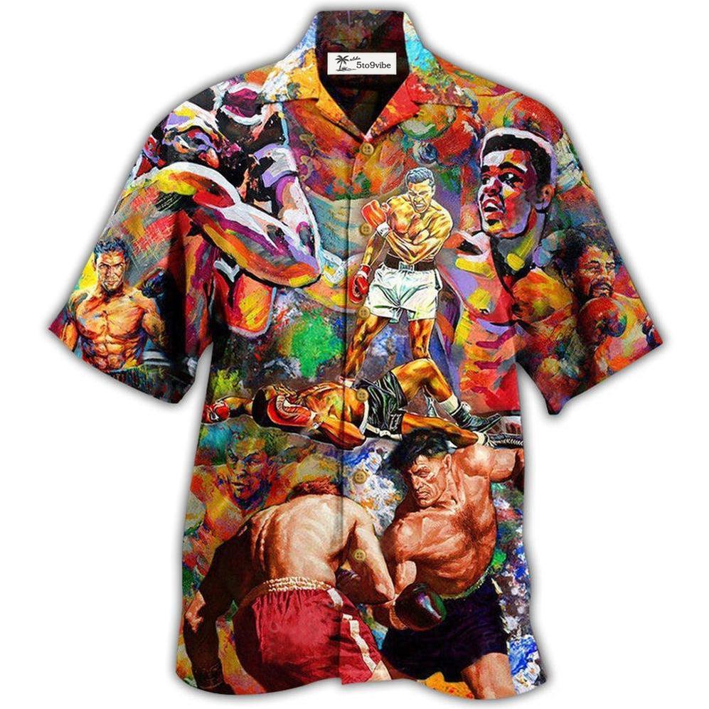 Hawaiian Shirt / Adults / S Boxing Is My Therapy Mix Color - Hawaiian Shirt 