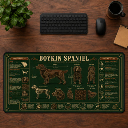 Boykin Spaniel Desk Mat Mouse Pad | 5To9Vibe