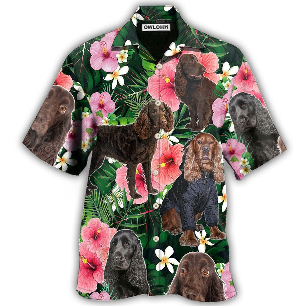 Hawaiian Shirt / Adults / S Boykin Spaniel Dog Tropical Lover - Hawaiian Shirt 
