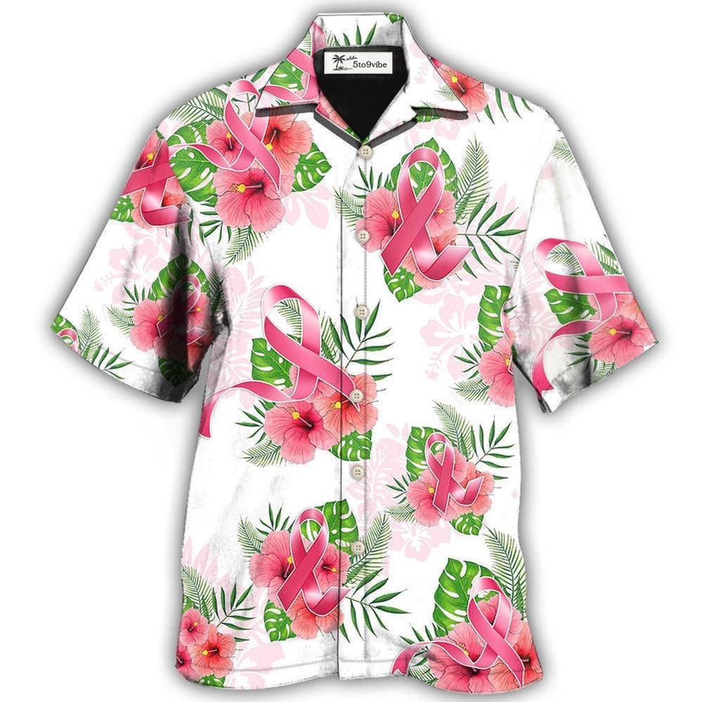 Hawaiian Shirt / Adults / S Breast Cancer Hope Life - Hawaiian Shirt 