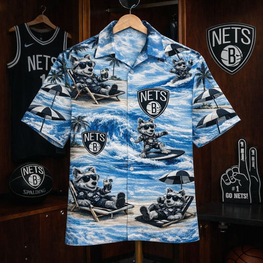 BN Basketball Mascot Beach Viber Unisex Hawaiian Shirt For Men & Women