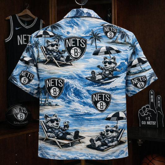 BN Basketball Mascot Beach Viber Unisex Hawaiian Shirt For Men & Women